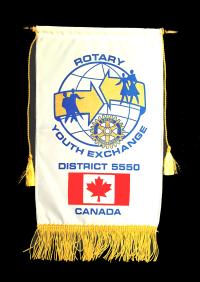 District 5550 - Canada - Youth Exchange Banner